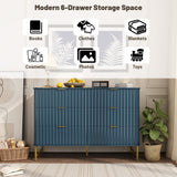 Clihome Modern MDF 6 - Drawer Accent Chest