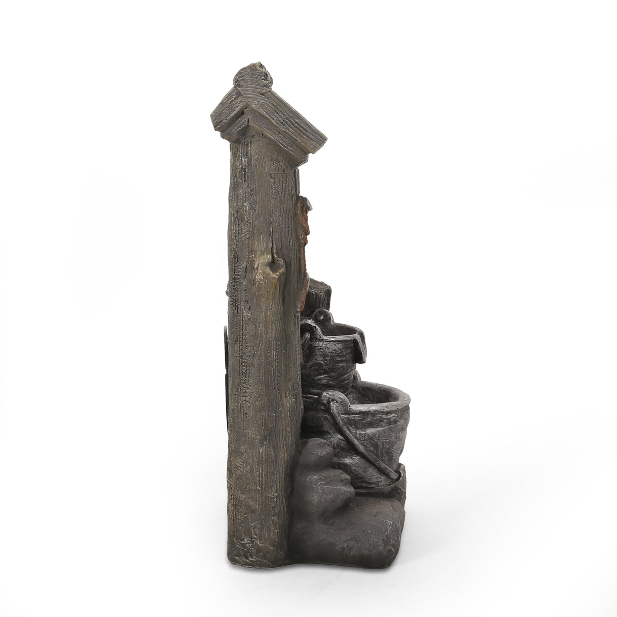 Clinch Outdoor Tier Water Pump Fountain Outdoor 3 by Christopher Knight Home
