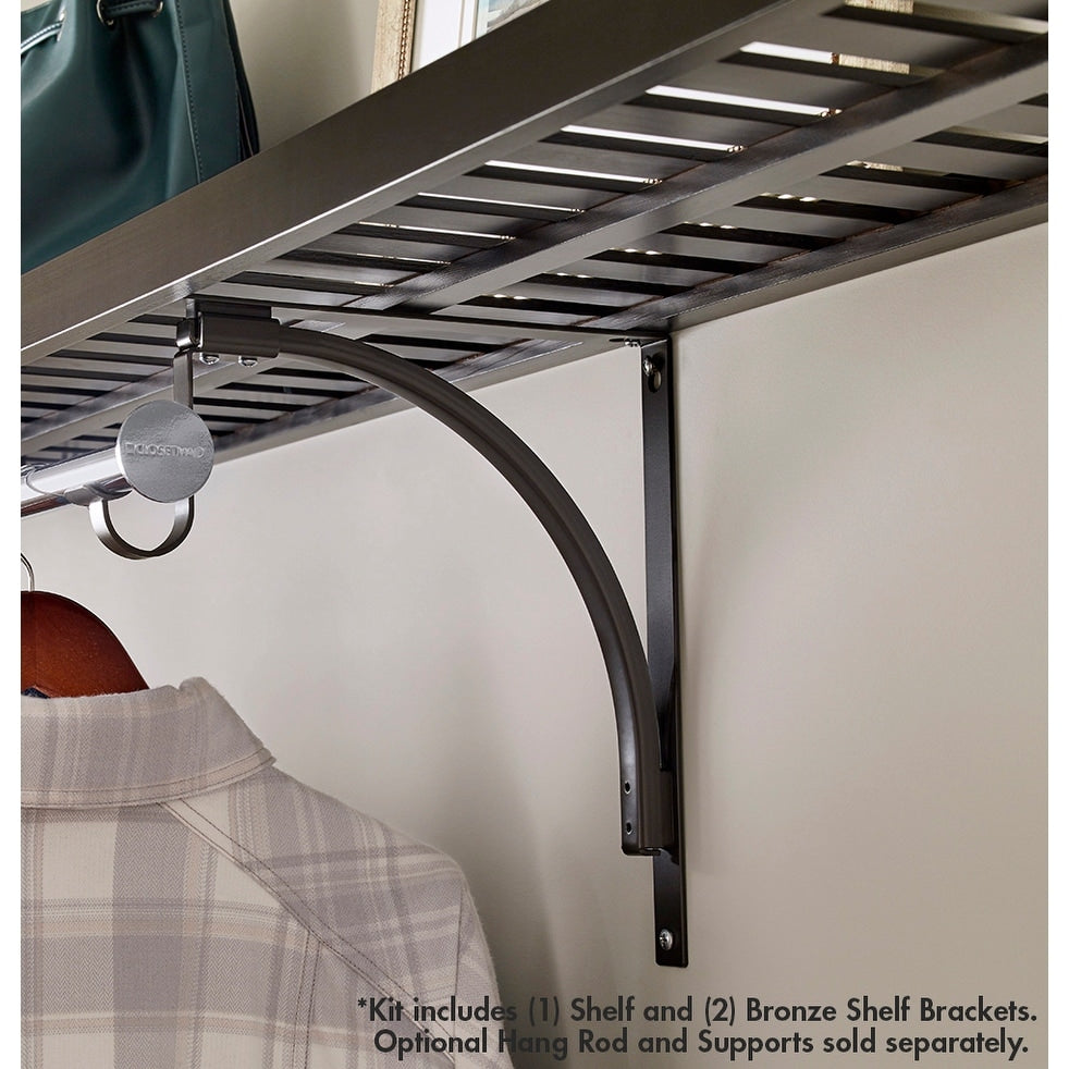 ClosetMaid 48-inch Ventilated Wood Shelf Kit