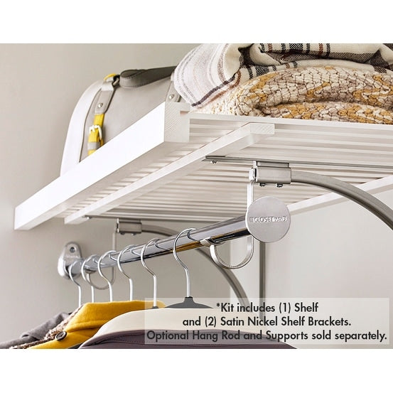 ClosetMaid 48-inch Ventilated Wood Shelf Kit