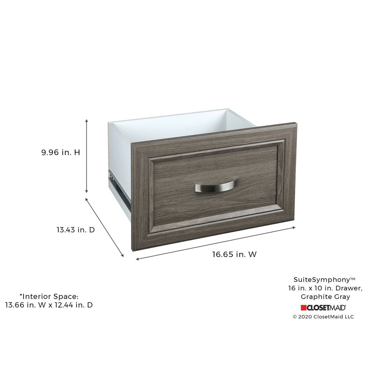ClosetMaid SuiteSymphony 16" W x 10" H Drawer