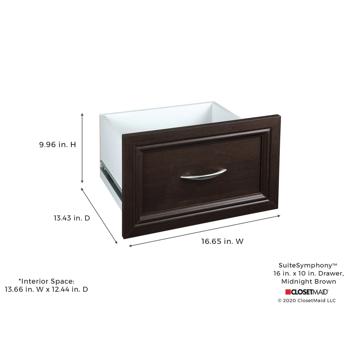 ClosetMaid SuiteSymphony 16" W x 10" H Drawer