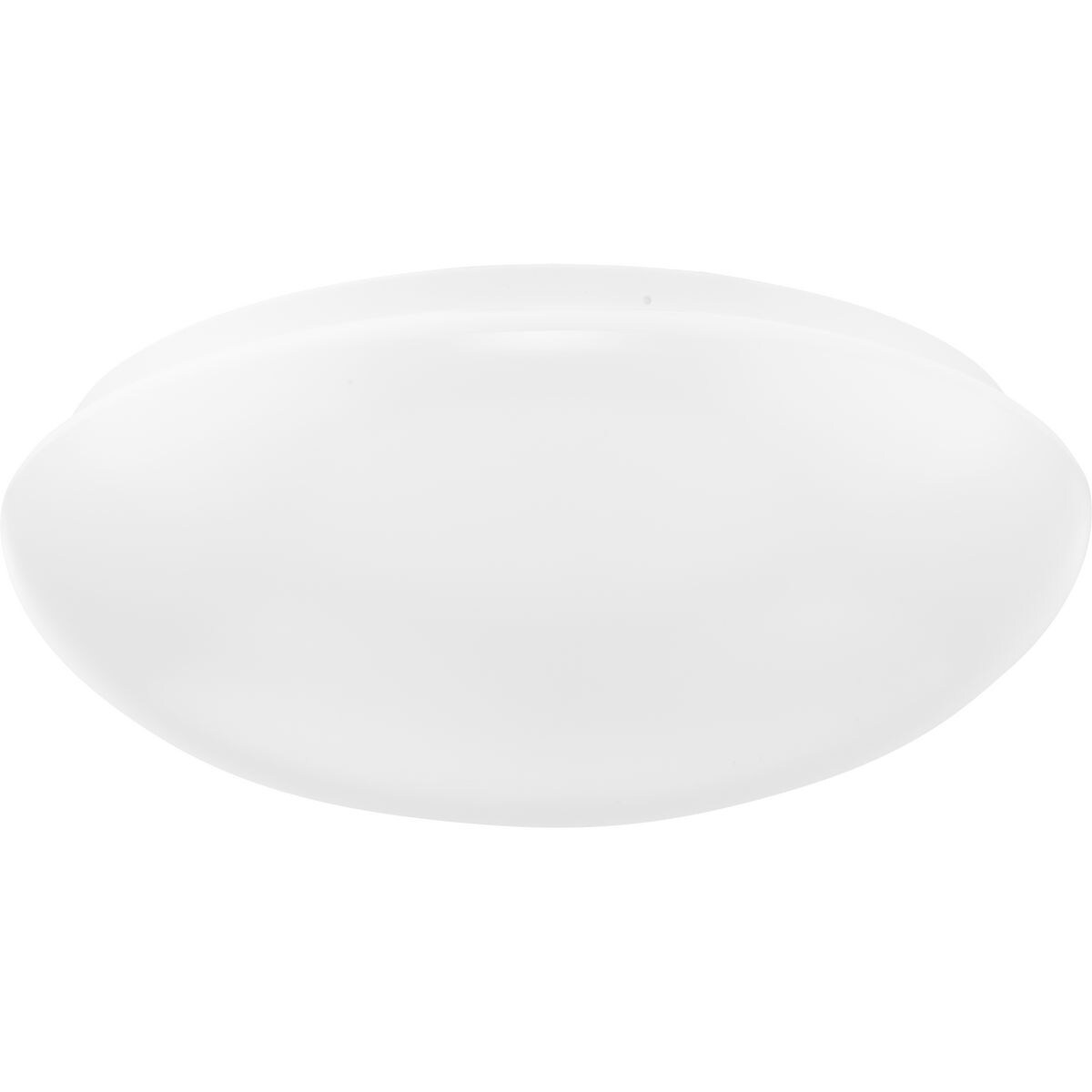 Cloud Collection 5-CCT Integrated LED White Contemporary 11.12" Small Flush Mount Light - 11.12 in x 11.12 in x 3.57 in