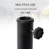Amarantos 26.5lbs Patio Umbrella Base Free Standing Heavy Duty Umbrella Base