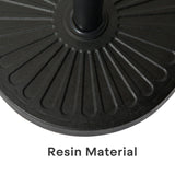 Amarantos 26.5lbs Patio Umbrella Base Free Standing Heavy Duty Umbrella Base