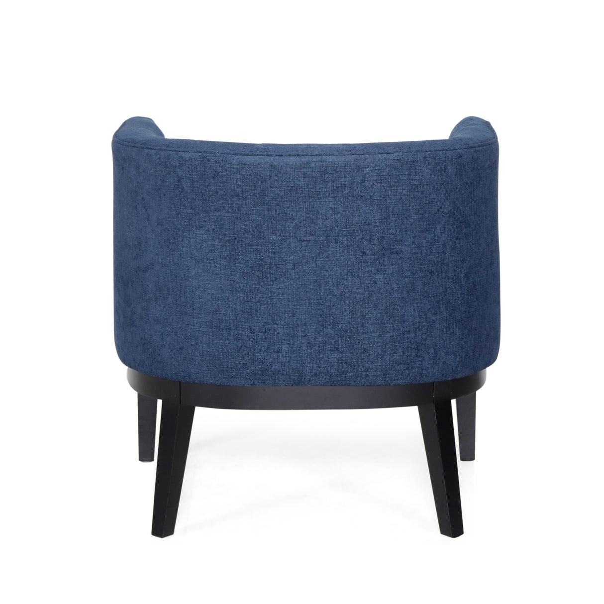 Clough Fabric or Faux Leather Tufted Accent Chair by Christopher Knight Home