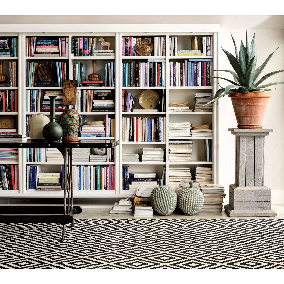 Clover Dhurrie Woven Cotton Rug