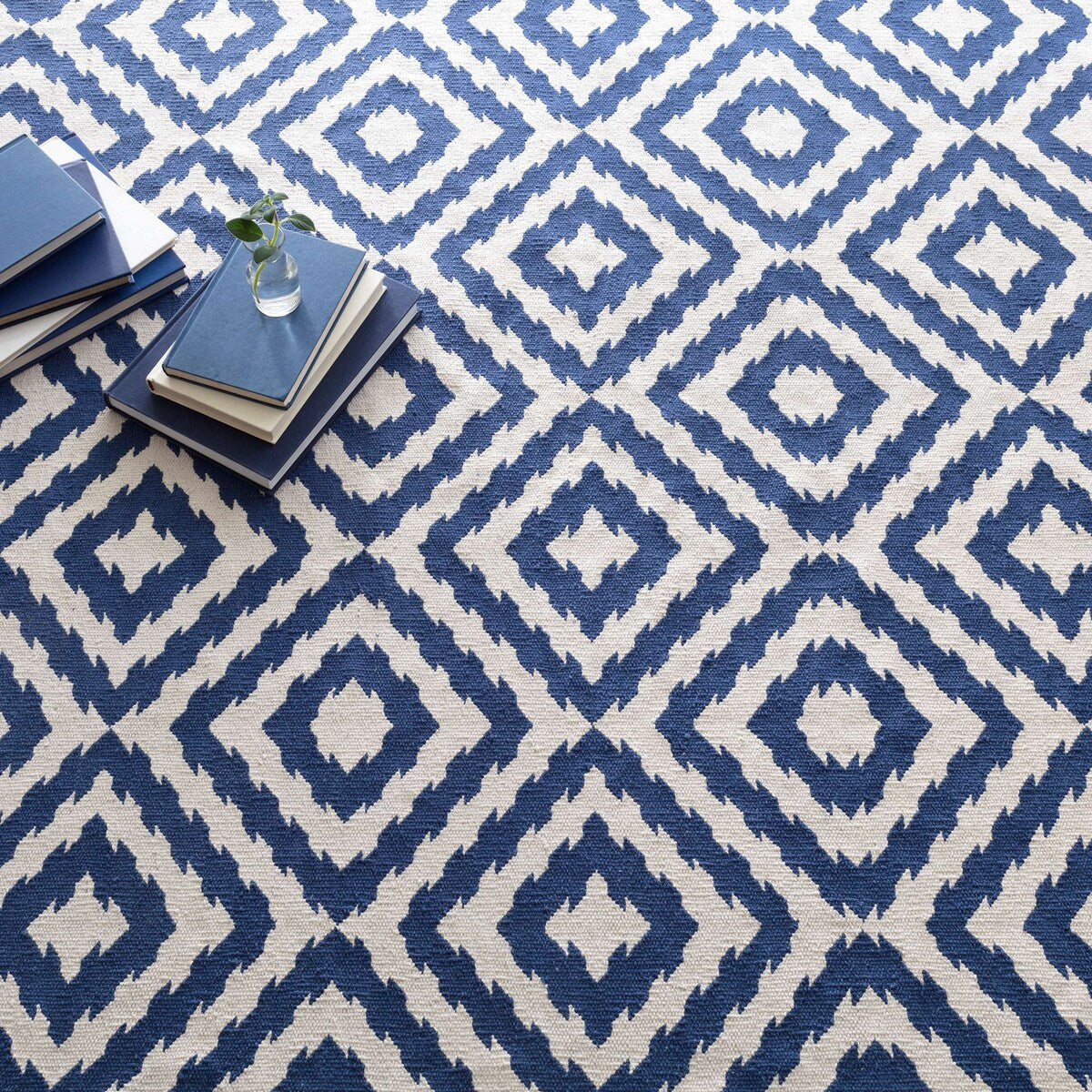 Clover Dhurrie Woven Cotton Rug