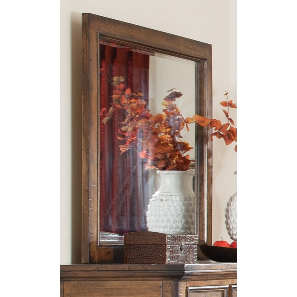 Clydesdale Vintage Bourbon 5-piece Bedroom Set with 2 Nightstands
