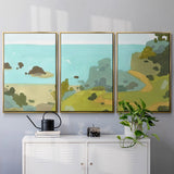 Coastal Inlet III - Multi Piece Framed Canvas