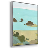 Coastal Inlet III - Multi Piece Framed Canvas