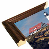 Coastal Lighthouse-ZHELU62950 Framed Print 21.25"x31.25" by Zhen-Huan Lu