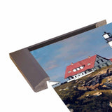 Coastal Lighthouse-ZHELU62950 Framed Print 21.25"x31.25" by Zhen-Huan Lu