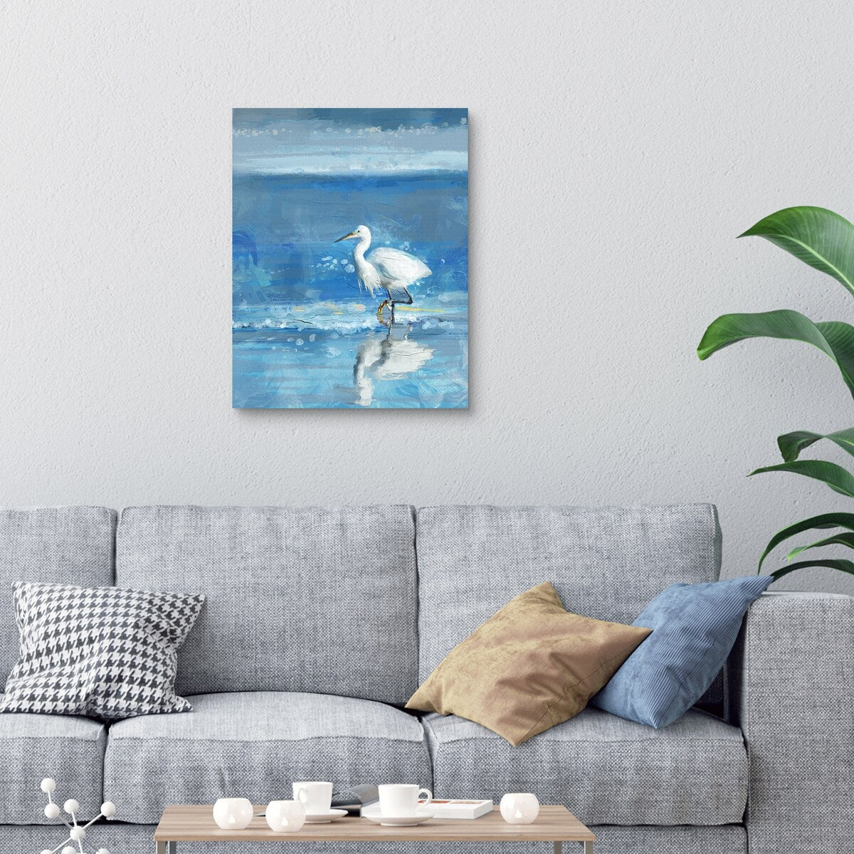 Coastal Reflection by Studio Arts Canvas Art Print
