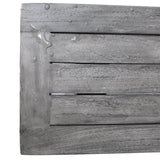 24", Antique Gray, Teak Shower Stool, Teak Shower Bench, Teak Shower Seat, Teak Bench Shower - 24
