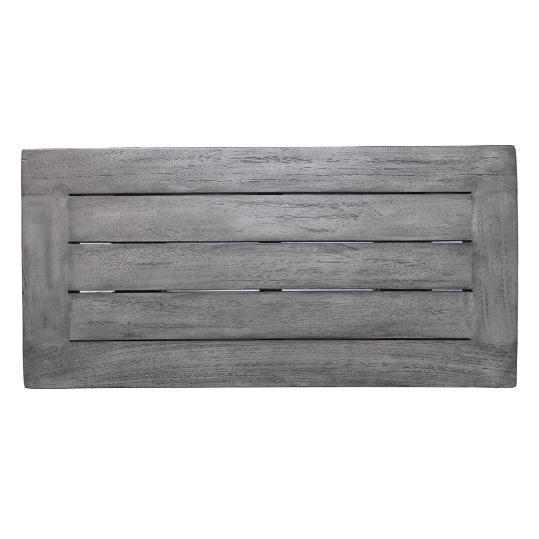 24", Antique Gray, Teak Shower Stool, Teak Shower Bench, Teak Shower Seat, Teak Bench Shower - 24