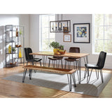 Asher Walnut 7-shelf Bookcase