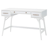 Mugga Mid-Century Modern 3-drawer Writing Desk