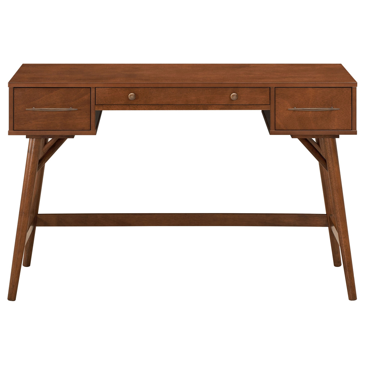 Mugga Mid-Century Modern 3-drawer Writing Desk