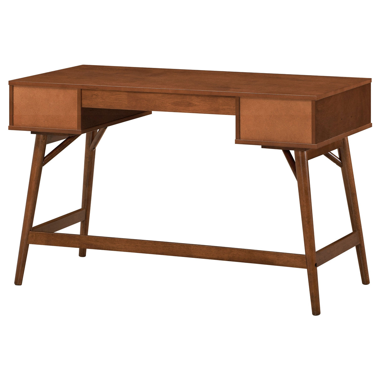 Mugga Mid-Century Modern 3-drawer Writing Desk