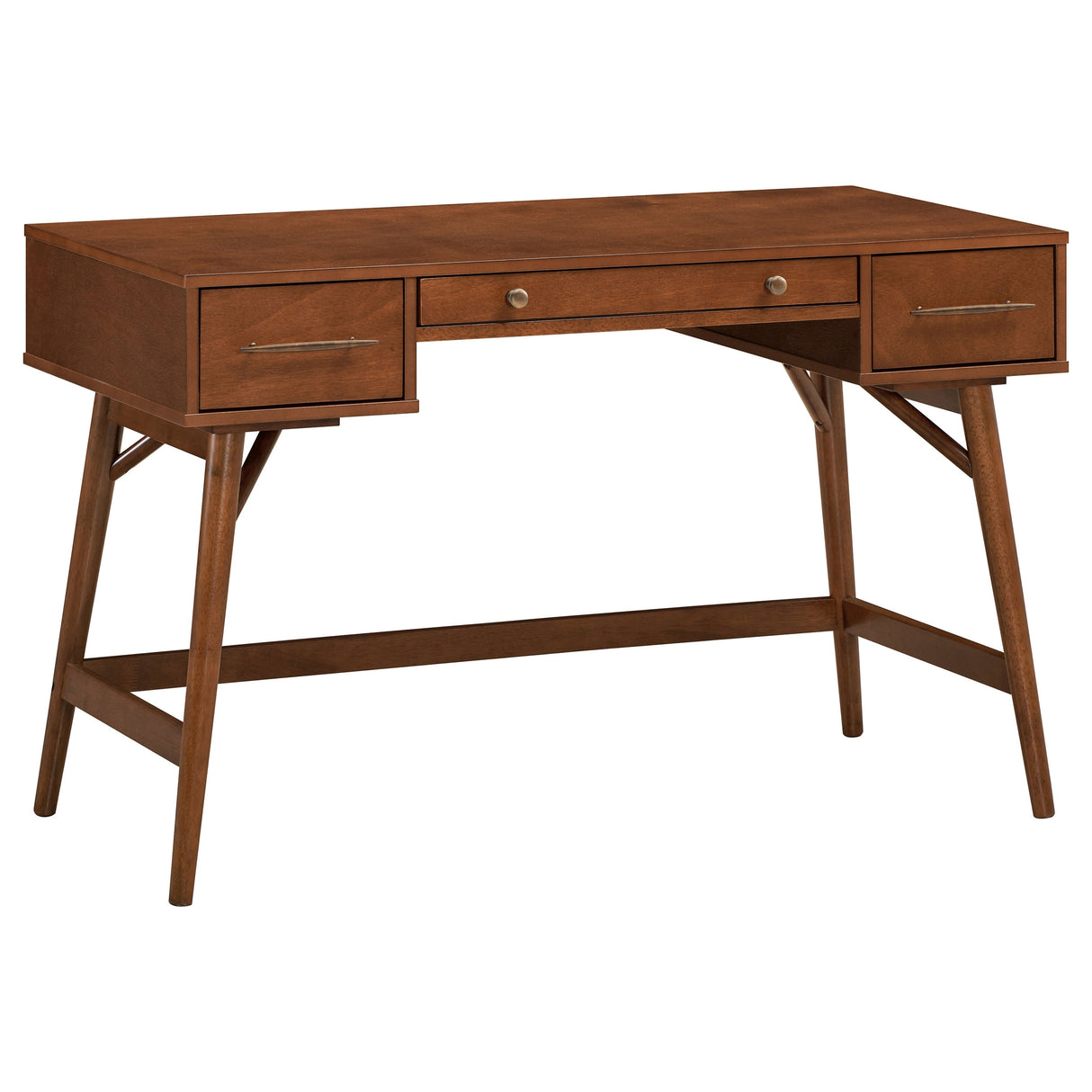 Mugga Mid-Century Modern 3-drawer Writing Desk