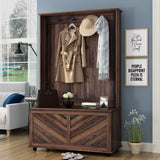 Entryway Storage Bench 3-in-1 Design