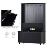 Entryway Storage Bench 3-in-1 Design