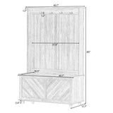Entryway Storage Bench 3-in-1 Design