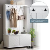 Entryway Storage Bench 3-in-1 Design