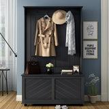 Entryway Storage Bench 3-in-1 Design