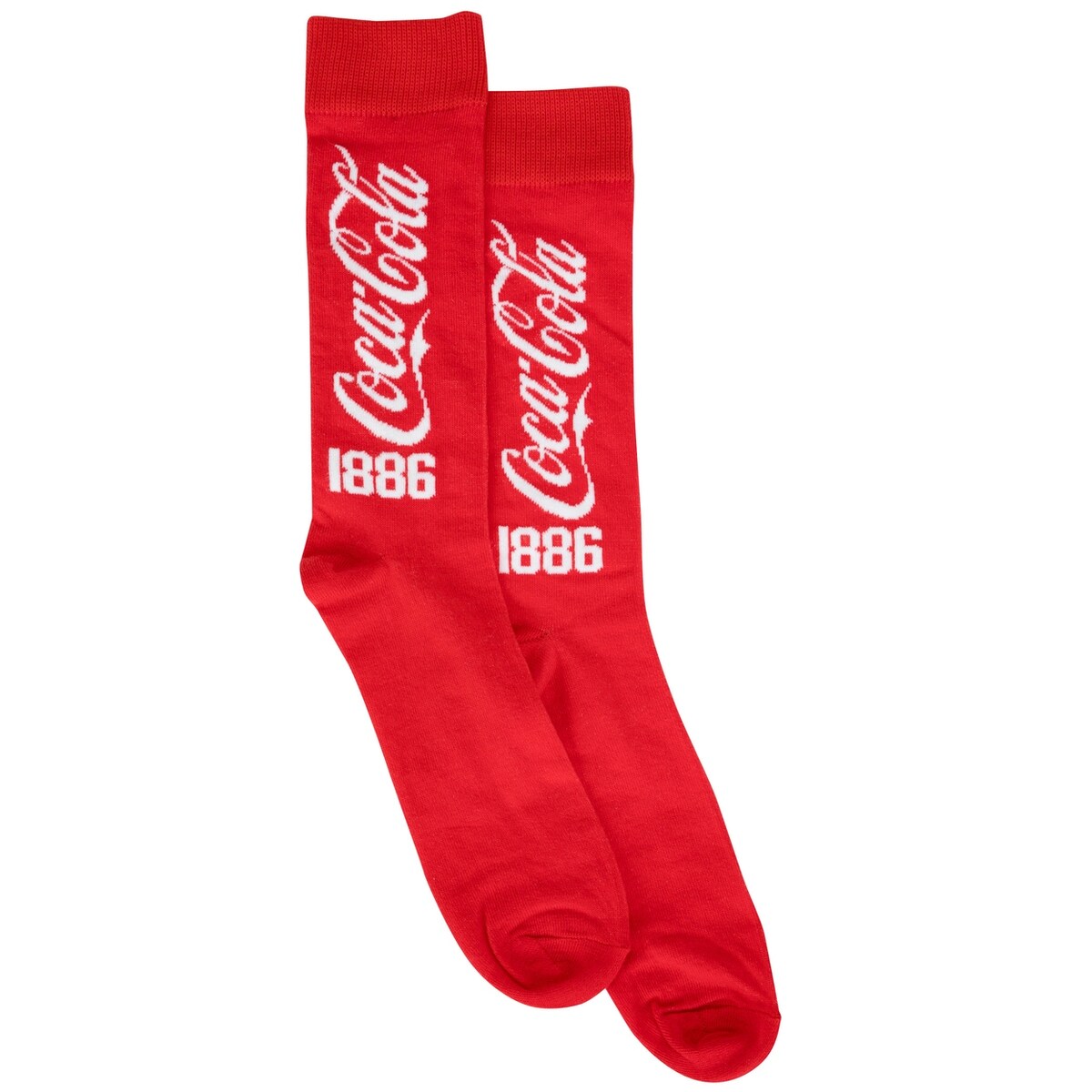 CocaCola 1886 Logo Crew Socks