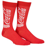CocaCola 1886 Logo Crew Socks