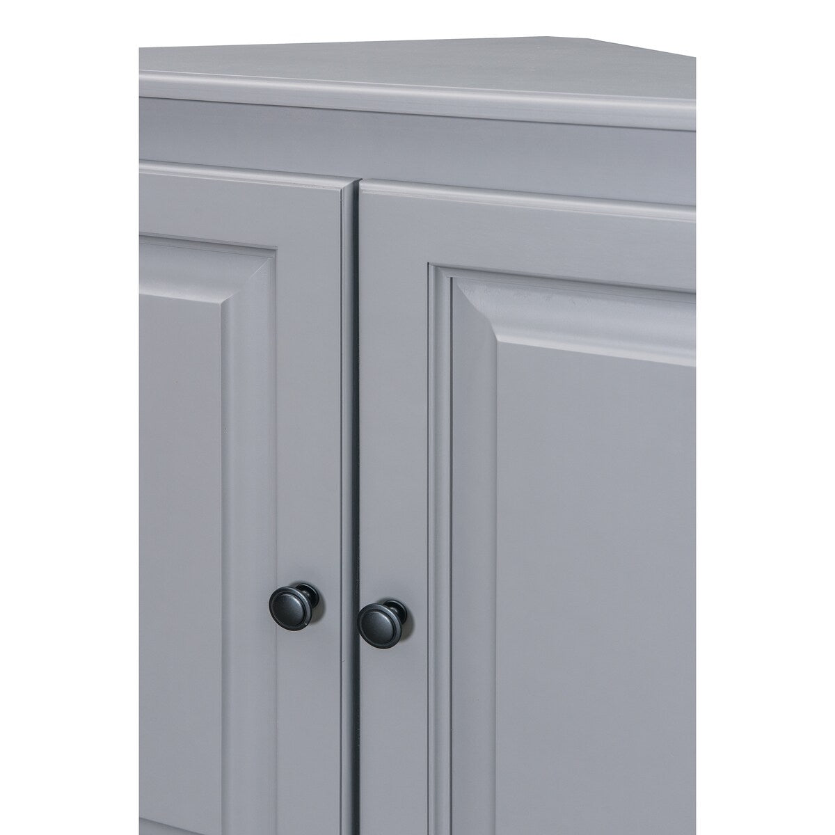 Arch+Haven Solid Wood Corner Cabinet