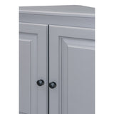 Arch+Haven Solid Wood Corner Cabinet