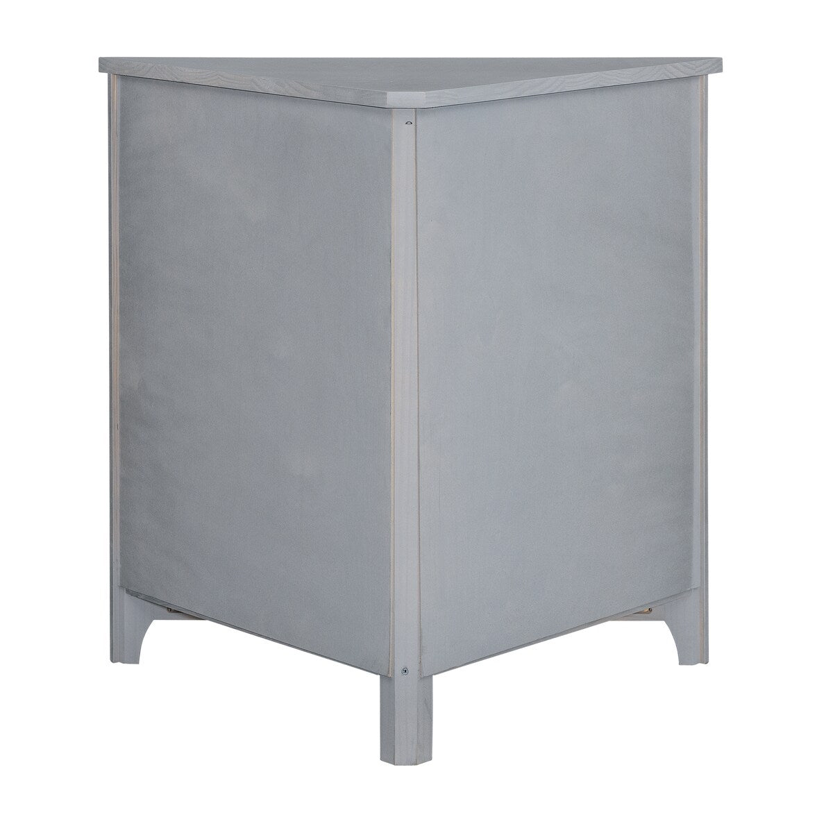 Arch+Haven Solid Wood Corner Cabinet