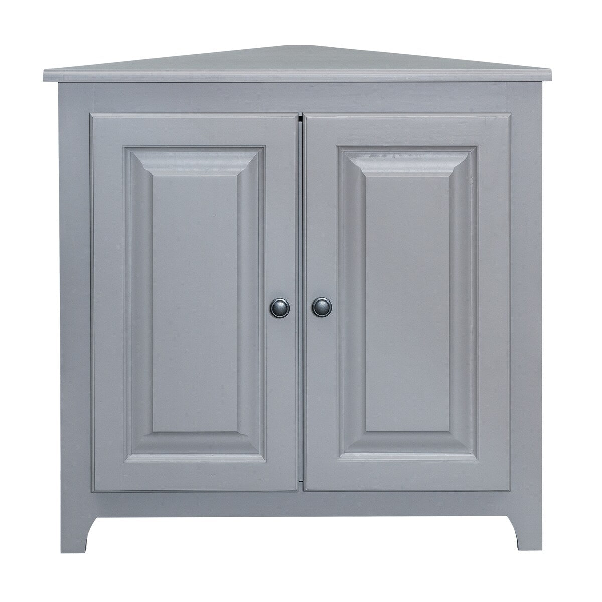 Arch+Haven Solid Wood Corner Cabinet