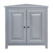 Arch+Haven Solid Wood Corner Cabinet
