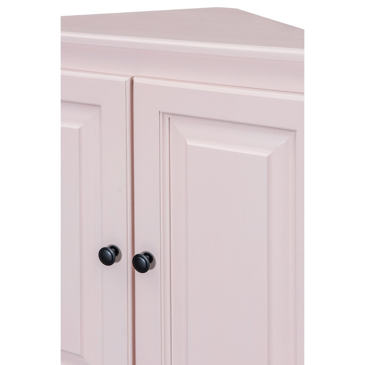 Arch+Haven Solid Wood Corner Cabinet
