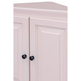 Arch+Haven Solid Wood Corner Cabinet