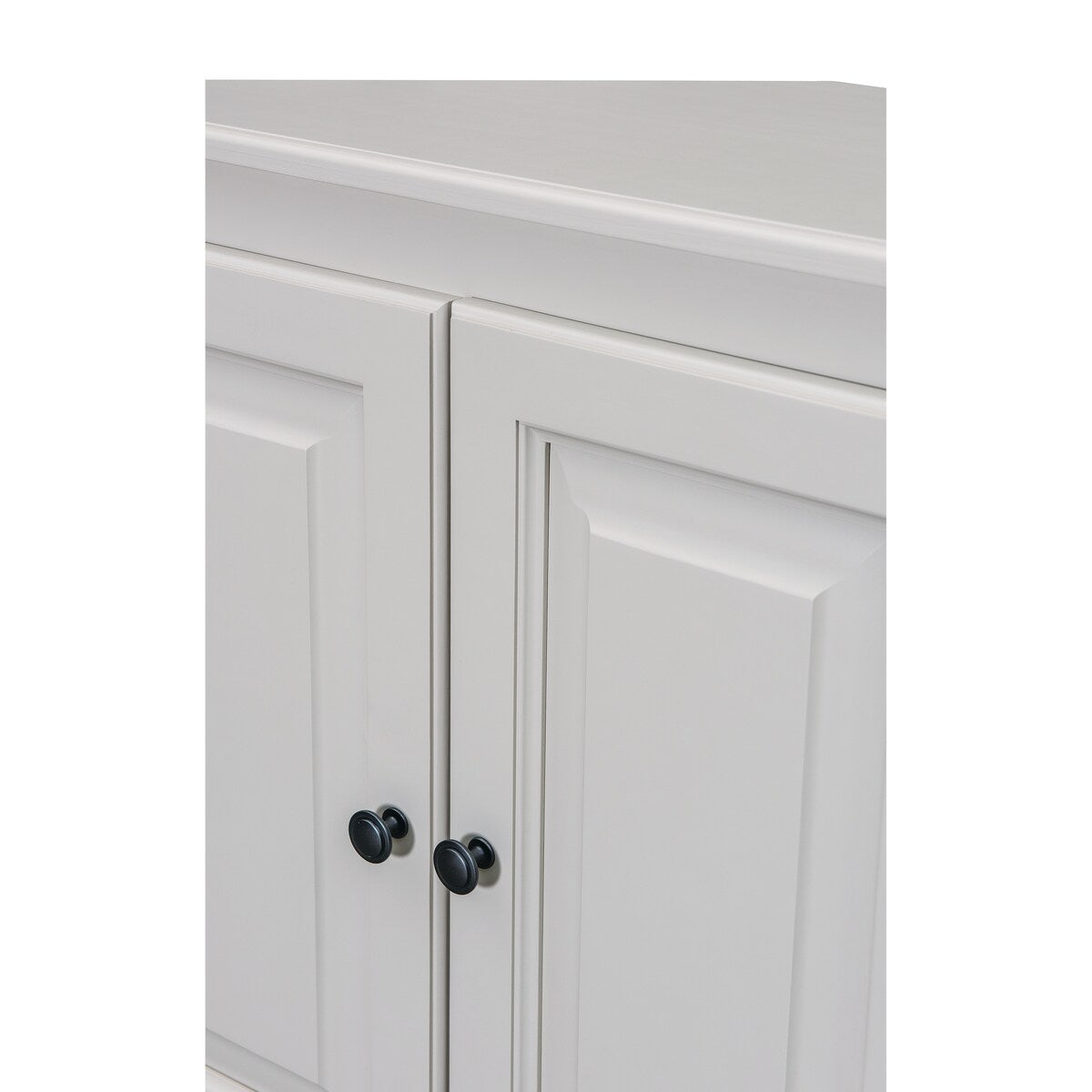 Arch+Haven Solid Wood Corner Cabinet