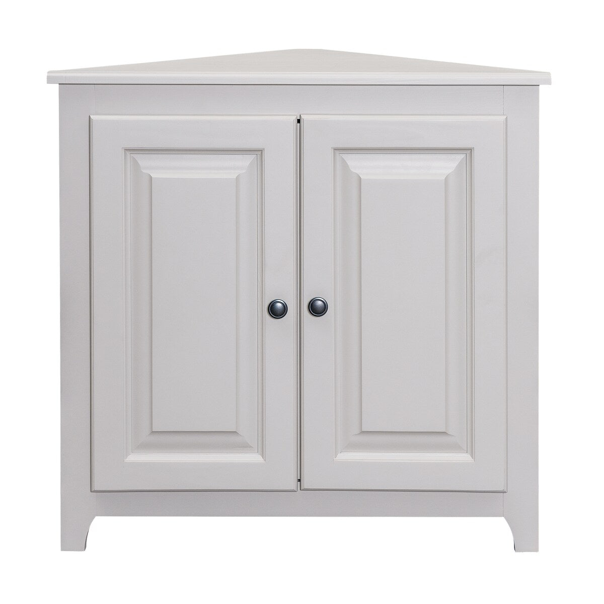 Arch+Haven Solid Wood Corner Cabinet