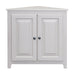 Arch+Haven Solid Wood Corner Cabinet