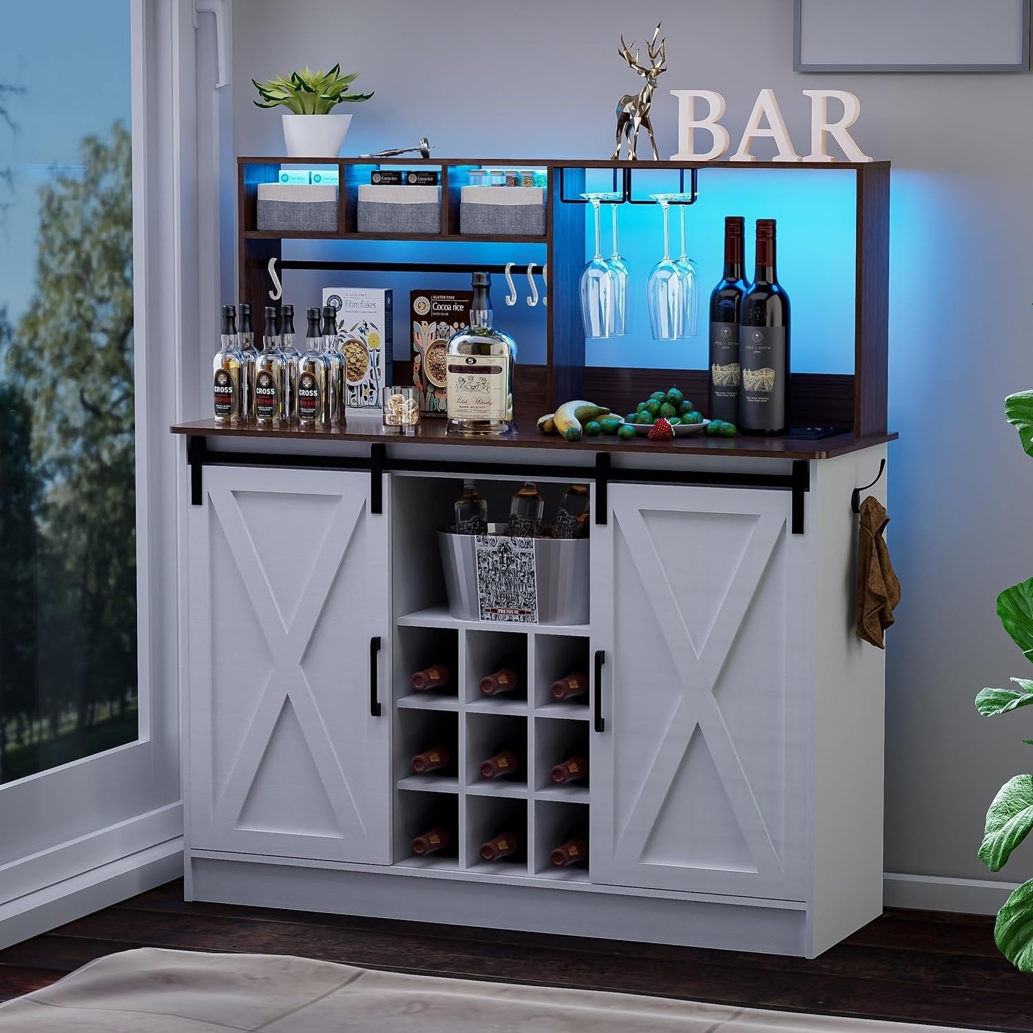 Bar cabinet lights discount