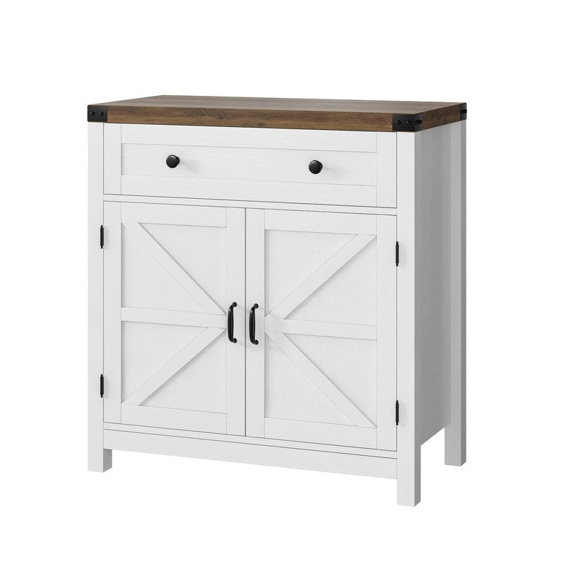 Coffee Bar Cabinet - 15.6"D x 30"W x 33.3"H