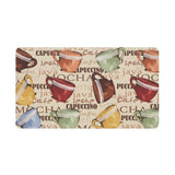 Coffee Cup Party Novelty or Wine Tile Anti-Fatigue Kitchen Wellness Mat