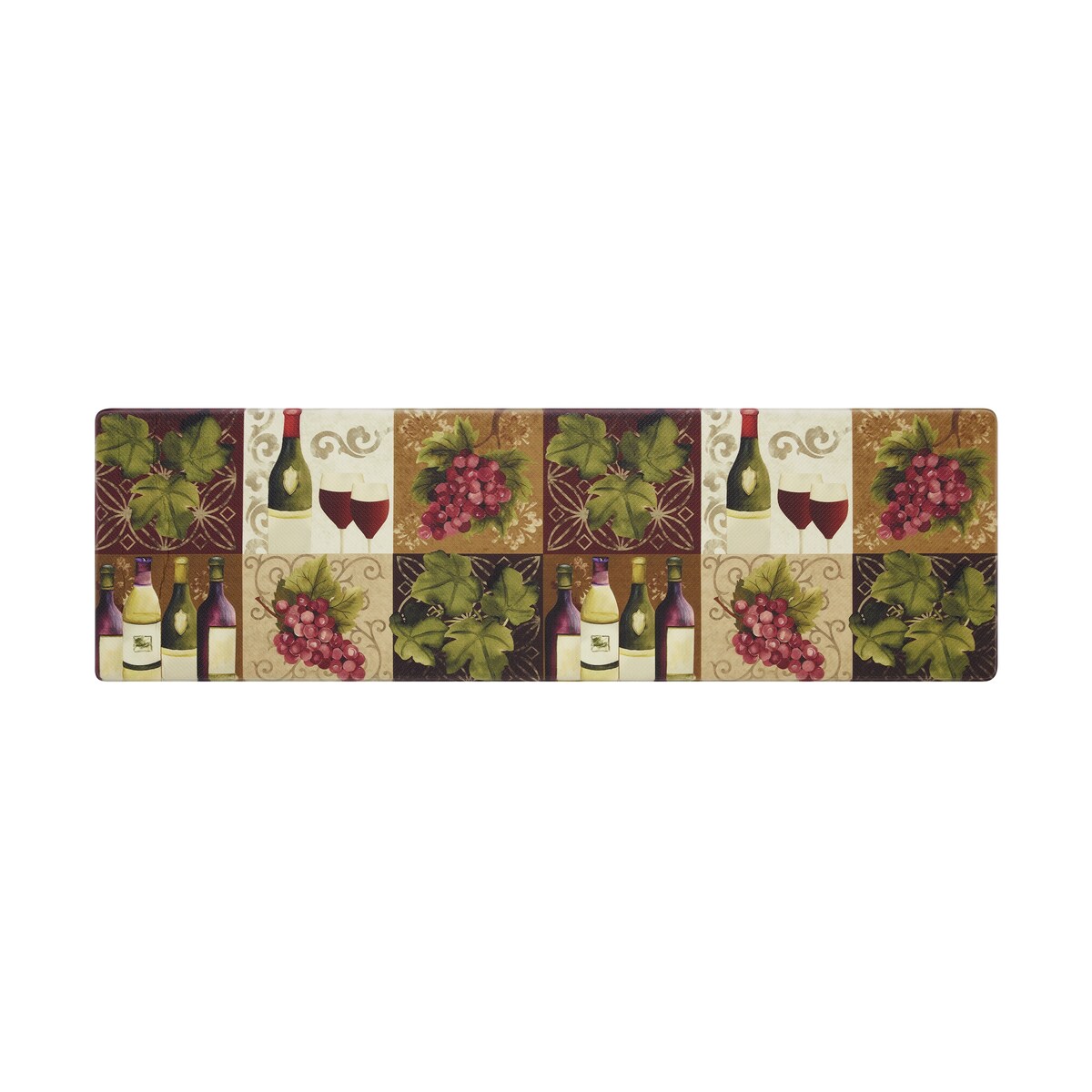 Coffee Cup Party Novelty or Wine Tile Anti-Fatigue Kitchen Wellness Mat