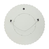Colby Modern Round Mirror with Carved Frame by Christopher Knight Home - 23.50" W x 0.75" L x 23.50" H