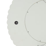 Colby Modern Round Mirror with Carved Frame by Christopher Knight Home - 23.50" W x 0.75" L x 23.50" H