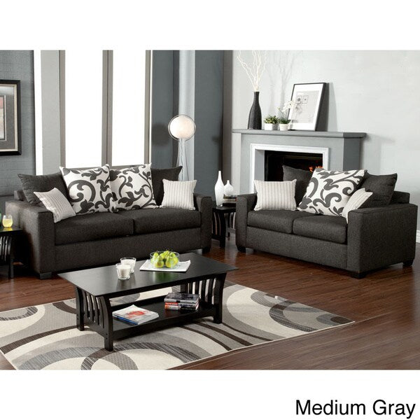 Colebrook 2-piece Sofa Set with Accent Pillows