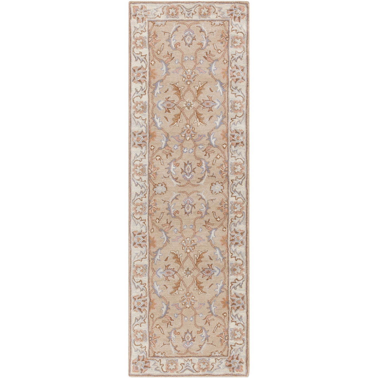 Artistic Weavers Coliseum Hand Tufted Traditional Border Wool Area Rug